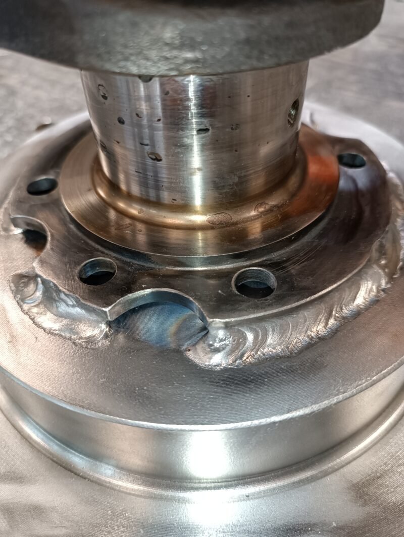 Auftragsarbeit: Kurbelwellenschweißung 2